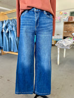 Mica Denim | High Rise with Stretch Wide Leg Jean [MDP-W3202]