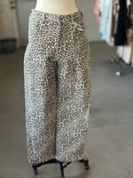 Cello Jeans | Leopard Super High Rise Dad Jean [AM19758RS-LPDW]