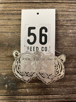 Earring |Tiger Cutout Earring
