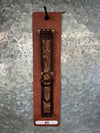 Western Linens | Tooled Leather Concho Watch Band