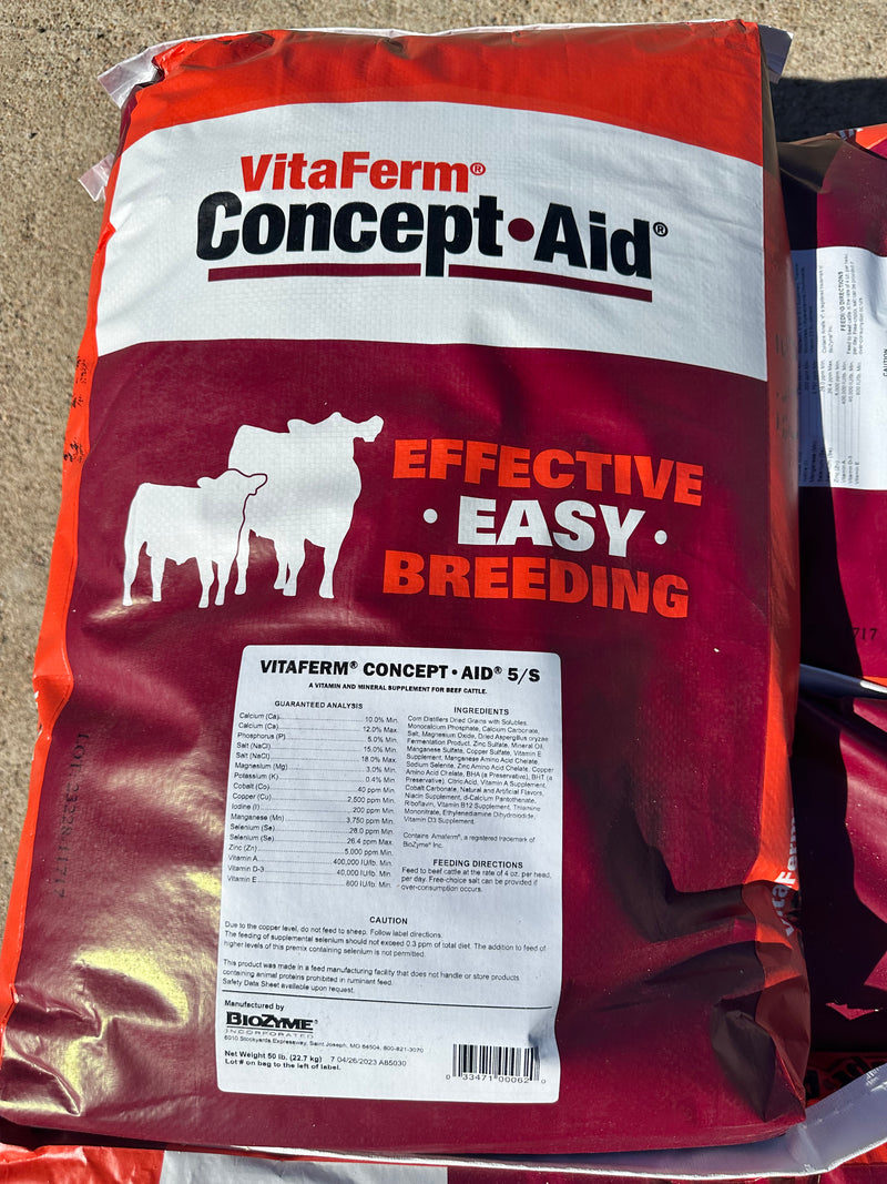 BIOZYME l VITAFERM CONCEPT•AID® 5/S - 50lb bag