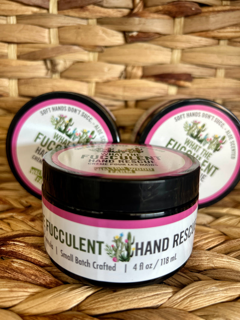 Walton Wood Farm | What the Fucculent Hand Rescue [Aloe Scented]