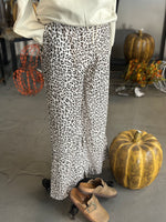 Women's Leopard Drawstring Loose Pant