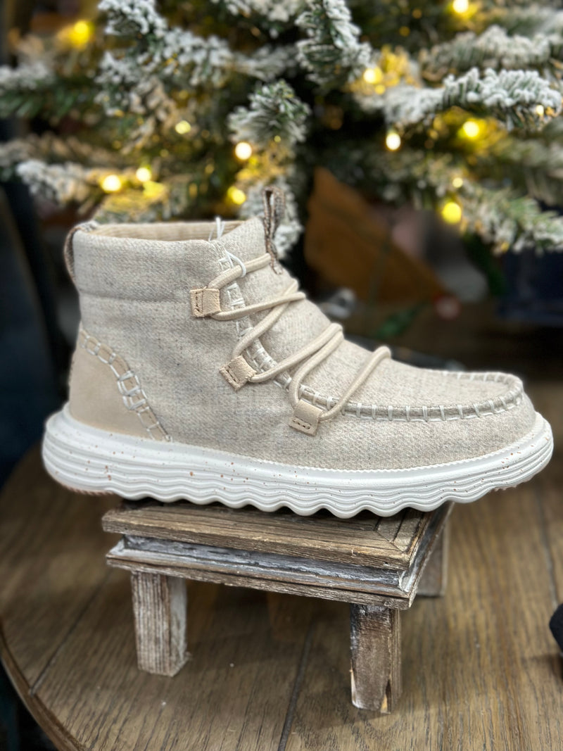 Hey Dude l Women's Reyes Boot Light Grey