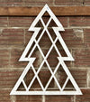 Wood Christmas Tree Frame Farmhouse Decor