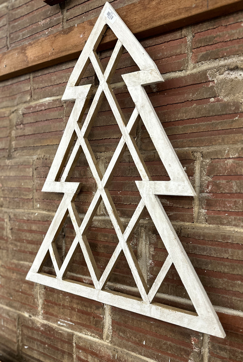 Wood Christmas Tree Frame Farmhouse Decor