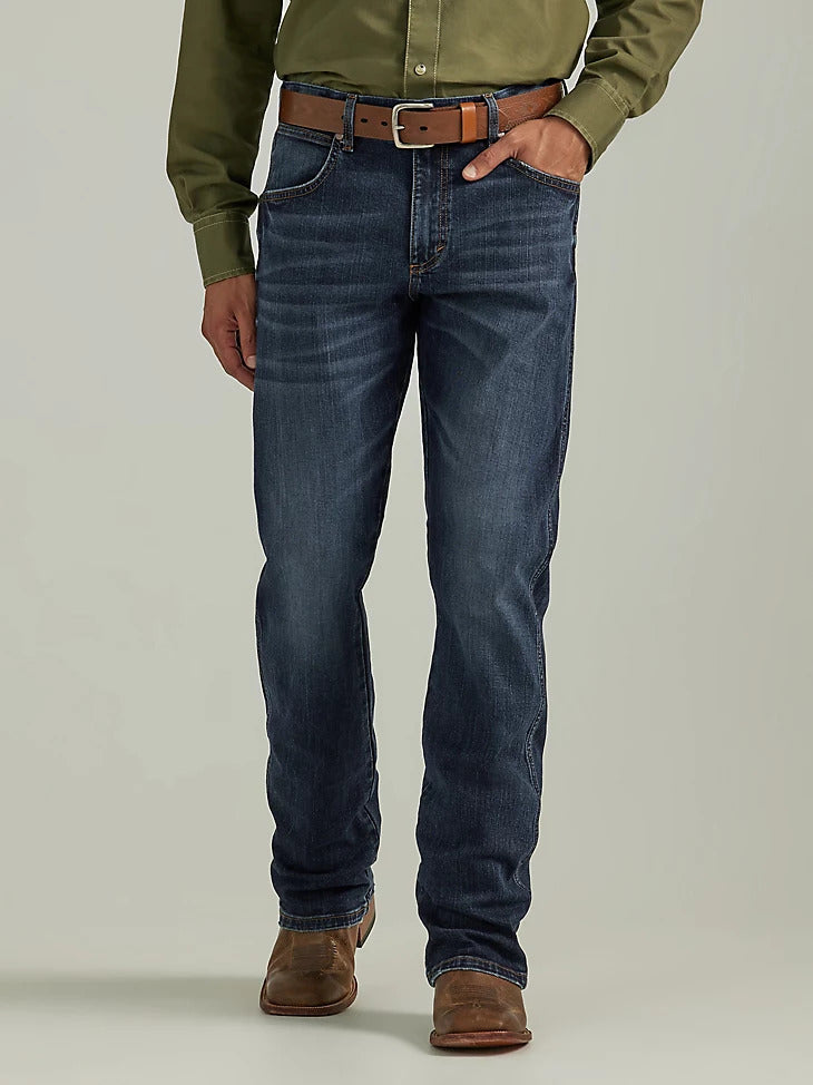 Wrangler® Men's Retro Slim Fit Bootcut Jean in Elwick [112338523]
