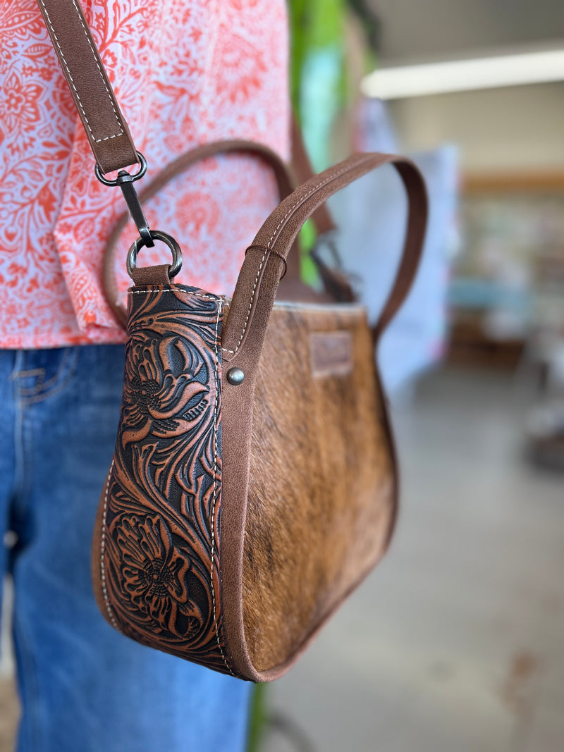 Wrangler | Genuine Hair - On Cowhide Crossbody