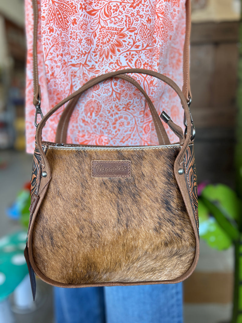 Wrangler | Genuine Hair - On Cowhide Crossbody