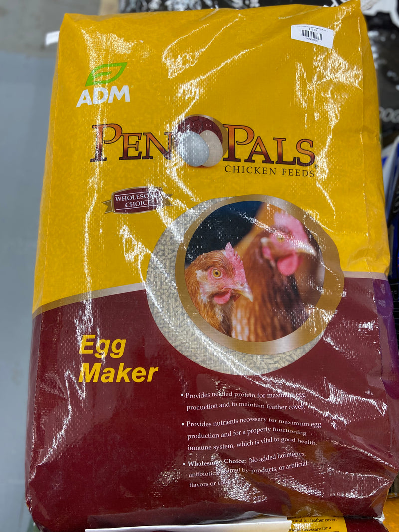 ADM Chicken Egg Maker Crumble l 50 lb Bag - 70010AAA44