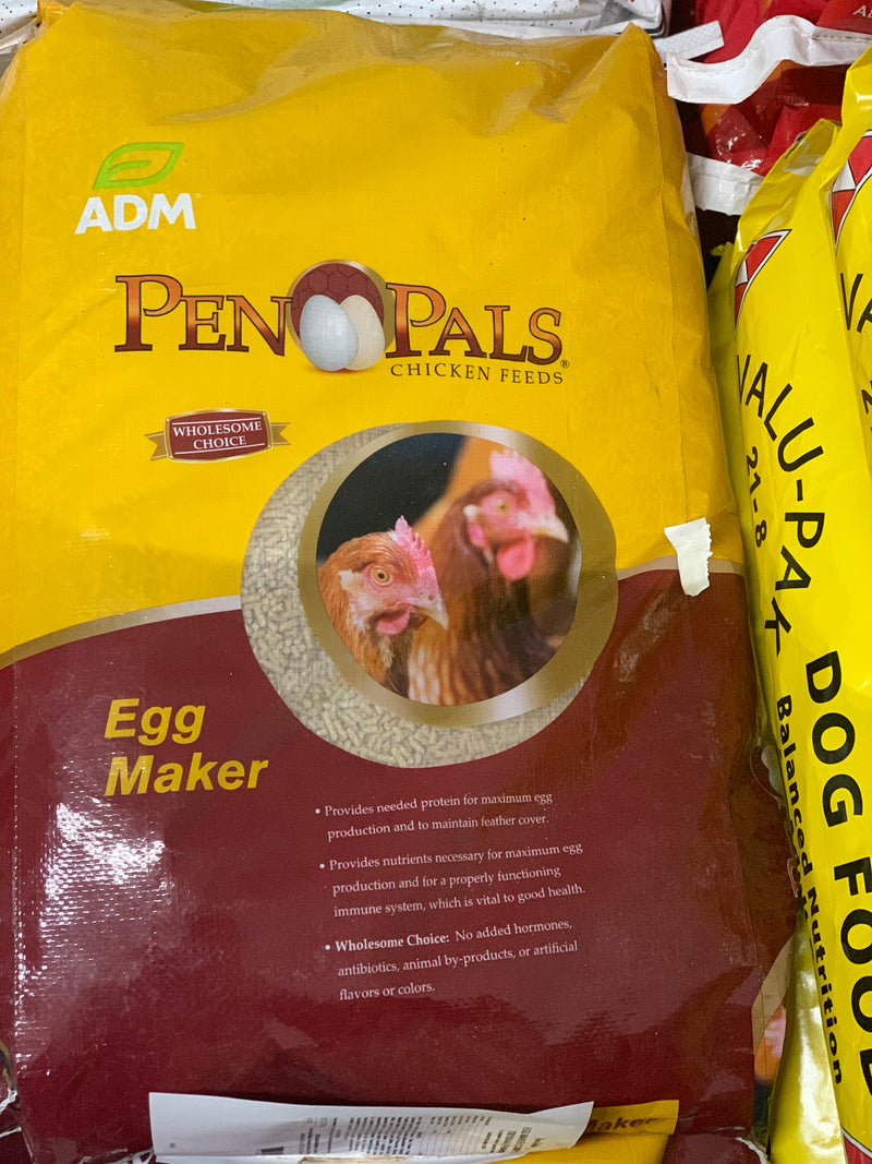 ADM Chicken Egg Maker Pellet l 50 lb Bag - 70010AAAE4