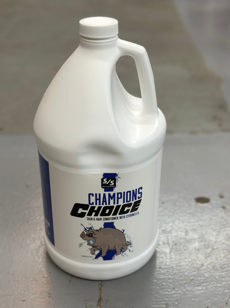 Sullivan Supply l Champions Choice Skin + Hair Conditioner for Pigs (Gallon Size)