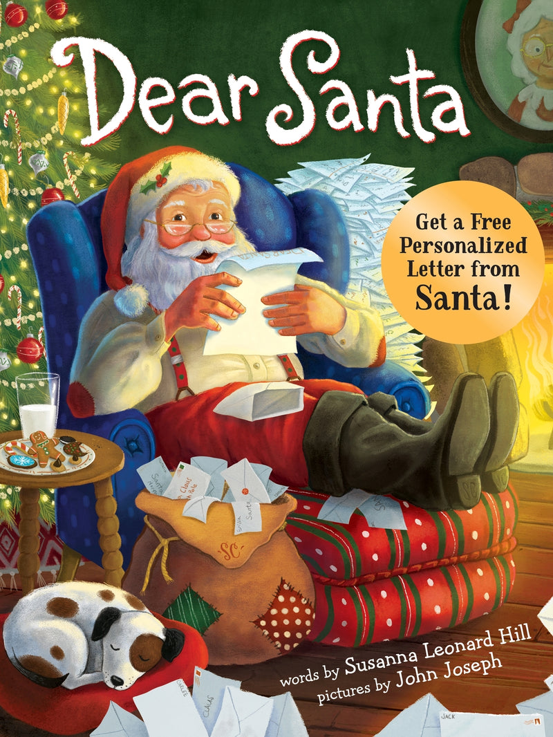 Dear Santa Hardcover Book