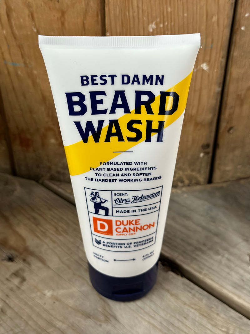 Duke Cannon l Best Damn Beard Wash