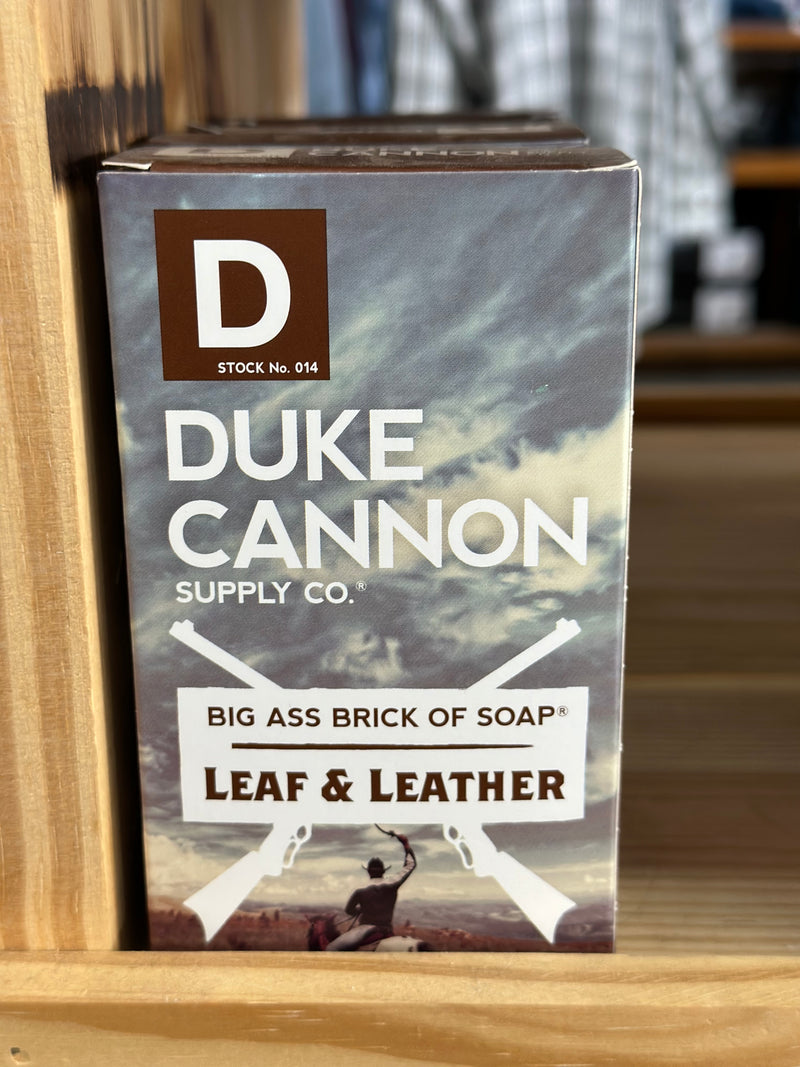Duke Cannon l Big Ass Brick of Soap - Leaf and Leather