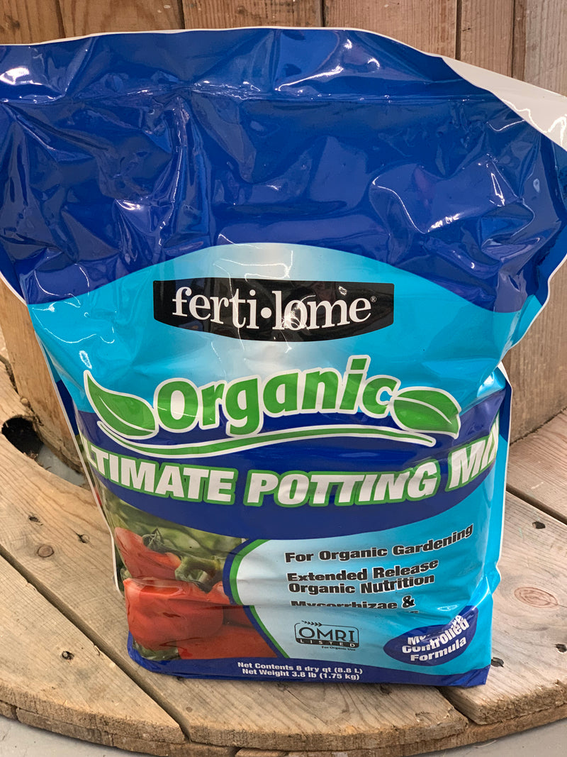 Fertilome l Organic Ultimate Container Mix - 8 qt
