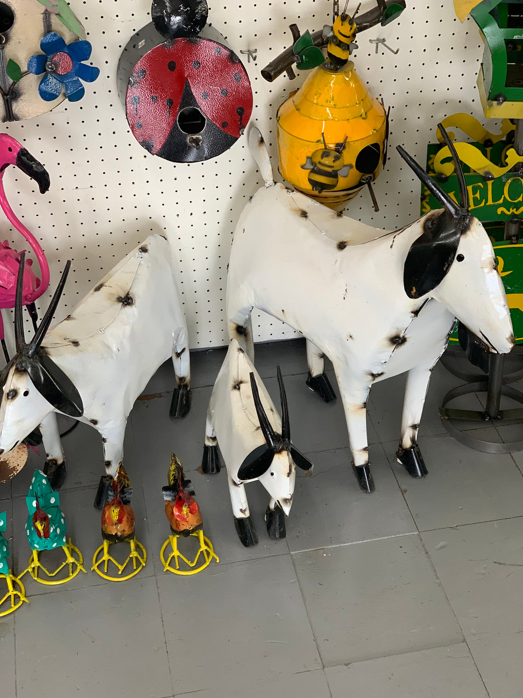 Goat Metal Art