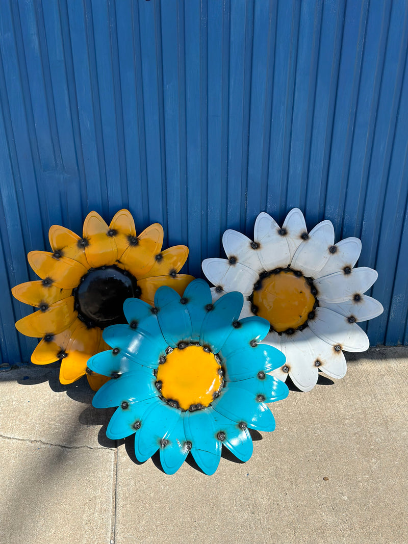 Sunflower Hanging Metal Art