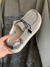 Hey Dude l Men's Wally Funk Etno Grey