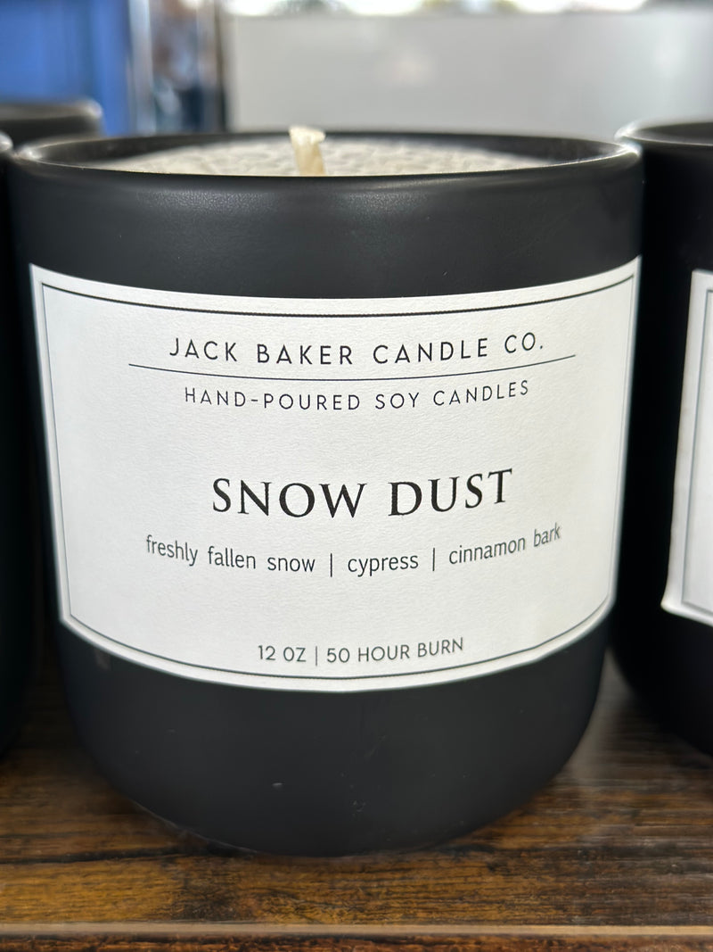 Jack Baker Candle Co l Snow Dust