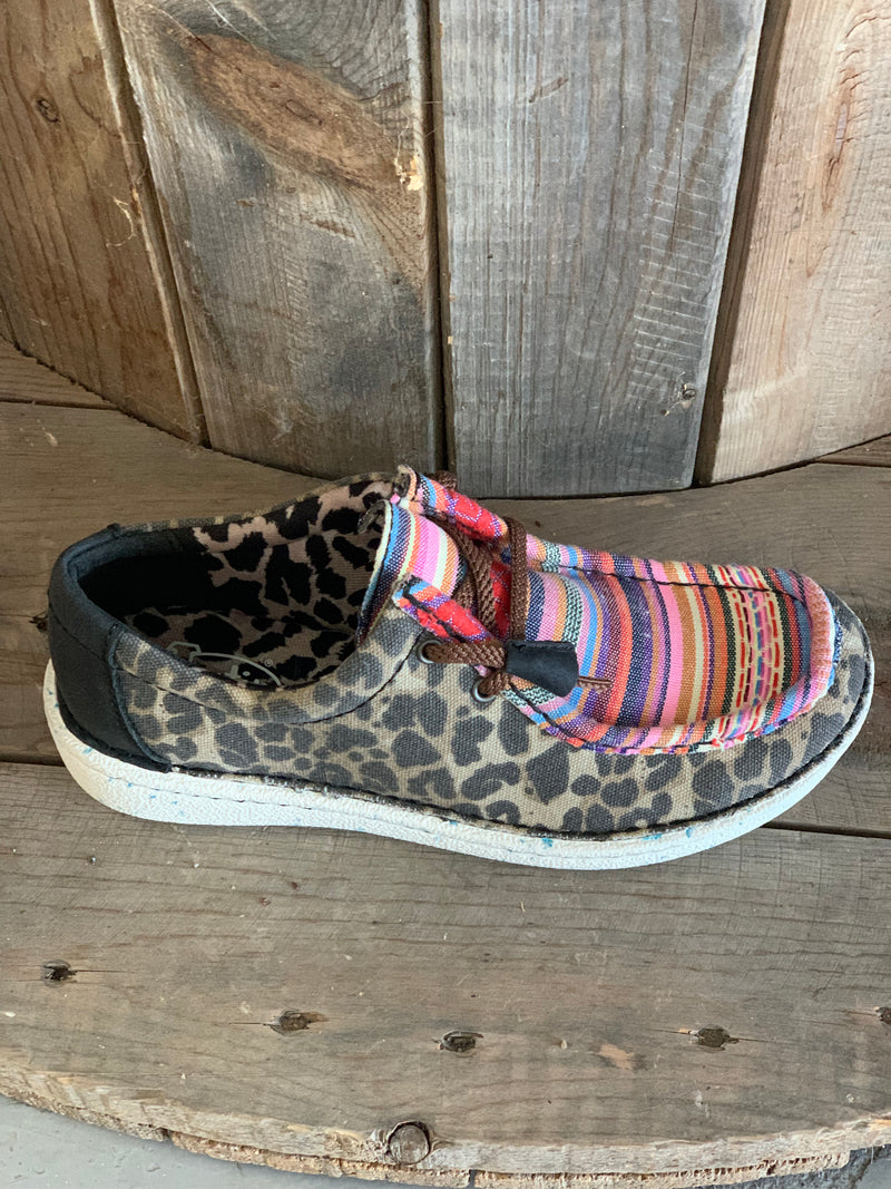 Justin Brands Women's Casuals l Leopard Print / Serape Hazer JL173