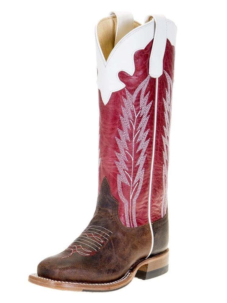 Anderson Bean l Kids Rodeo Red Saddle Mad Dog Cowboy Boot