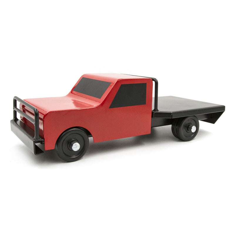 Little Buster Toys l Flatbed Farm Truck Red