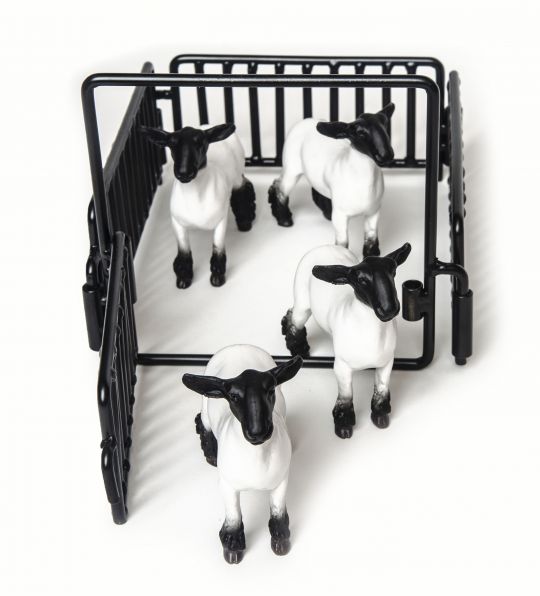 Little Buster Toys l Hog/Lamb/Goat Stall Black