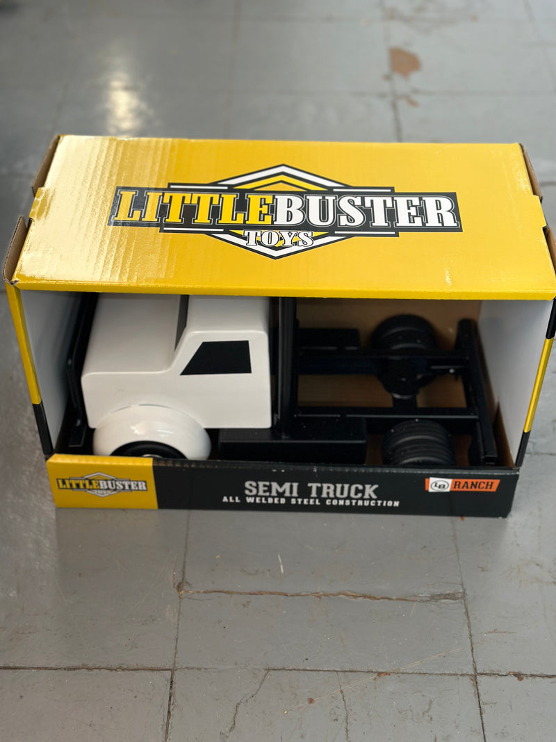 Little Buster Toys l Semi Truck White