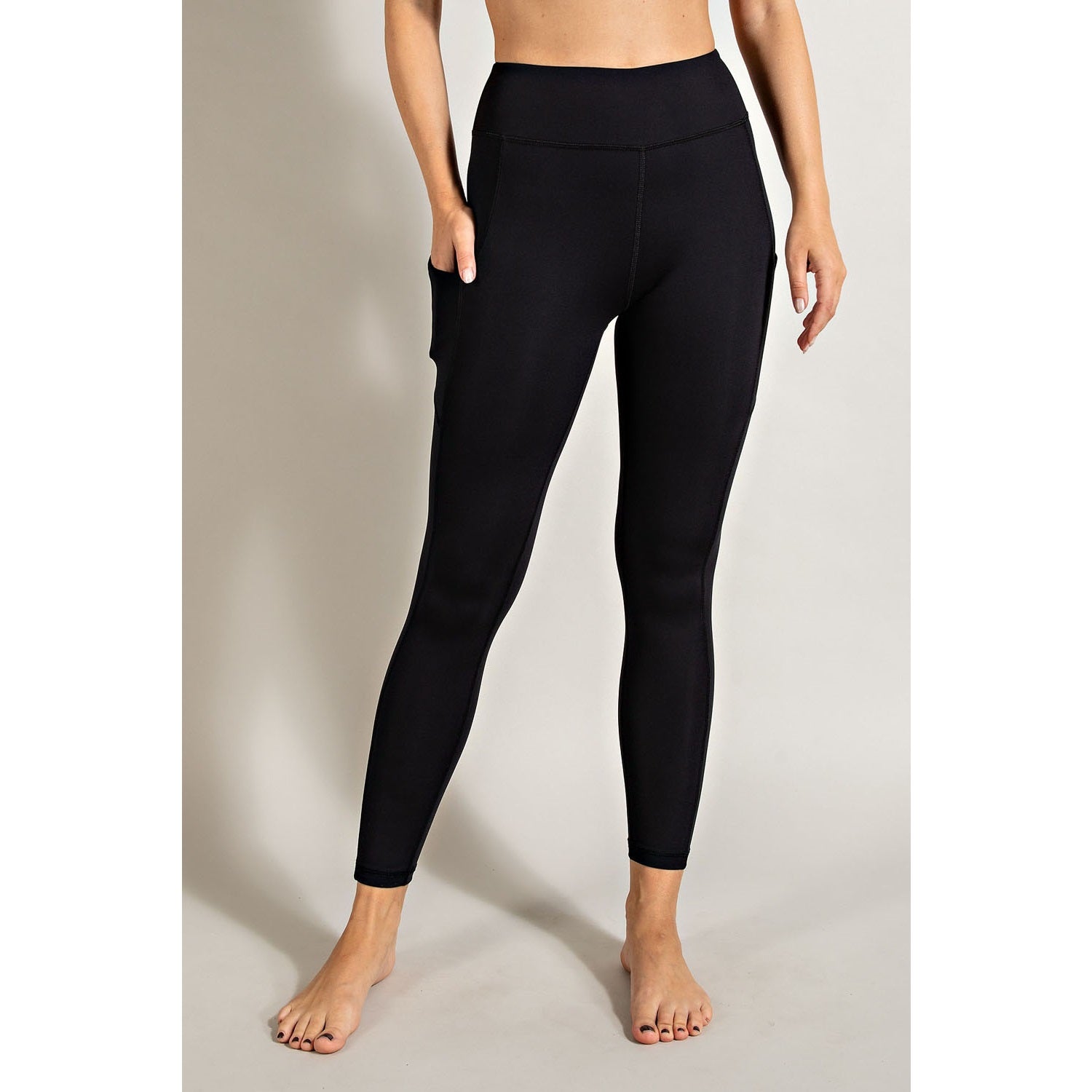 Rae Mode Rib Brushed High Waist Leggings with Pockets – Emma Lou's Boutique
