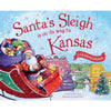 Santa's Sleigh is on its way to Kansas Hardcover Book