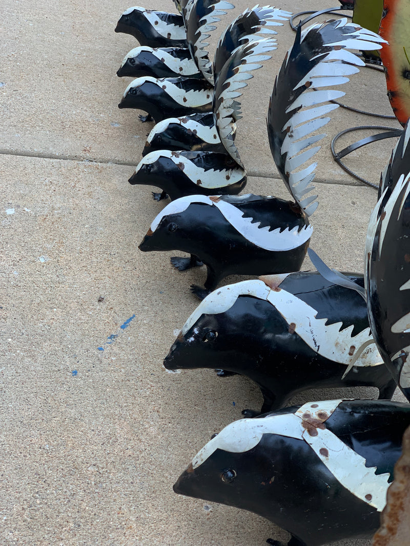 Skunk Metal Art