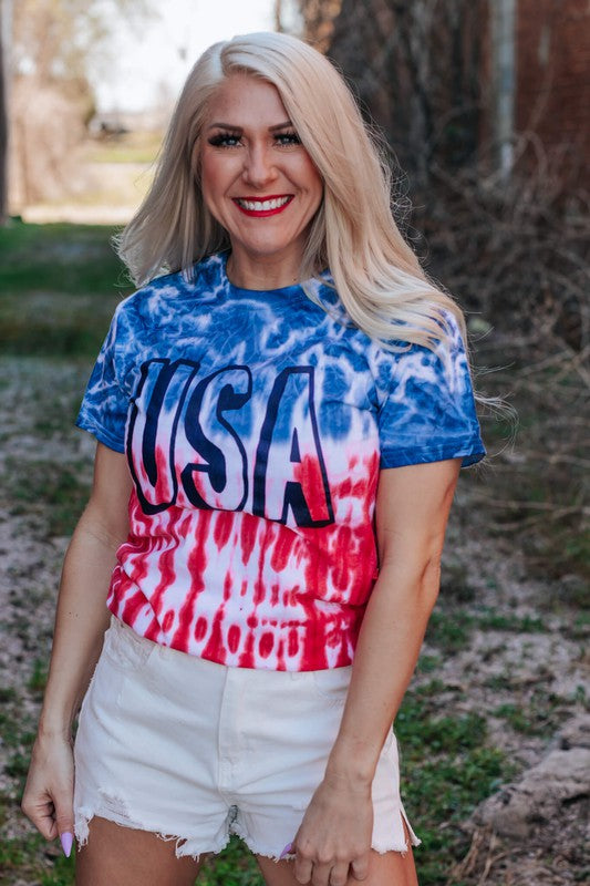USA Tie Dye Tee