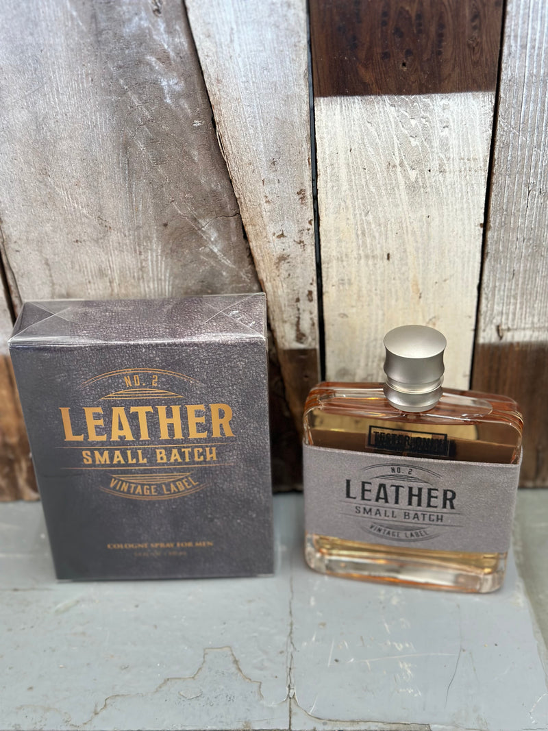 Tru Western Men's Leather No. 2 Small Batch Cologne