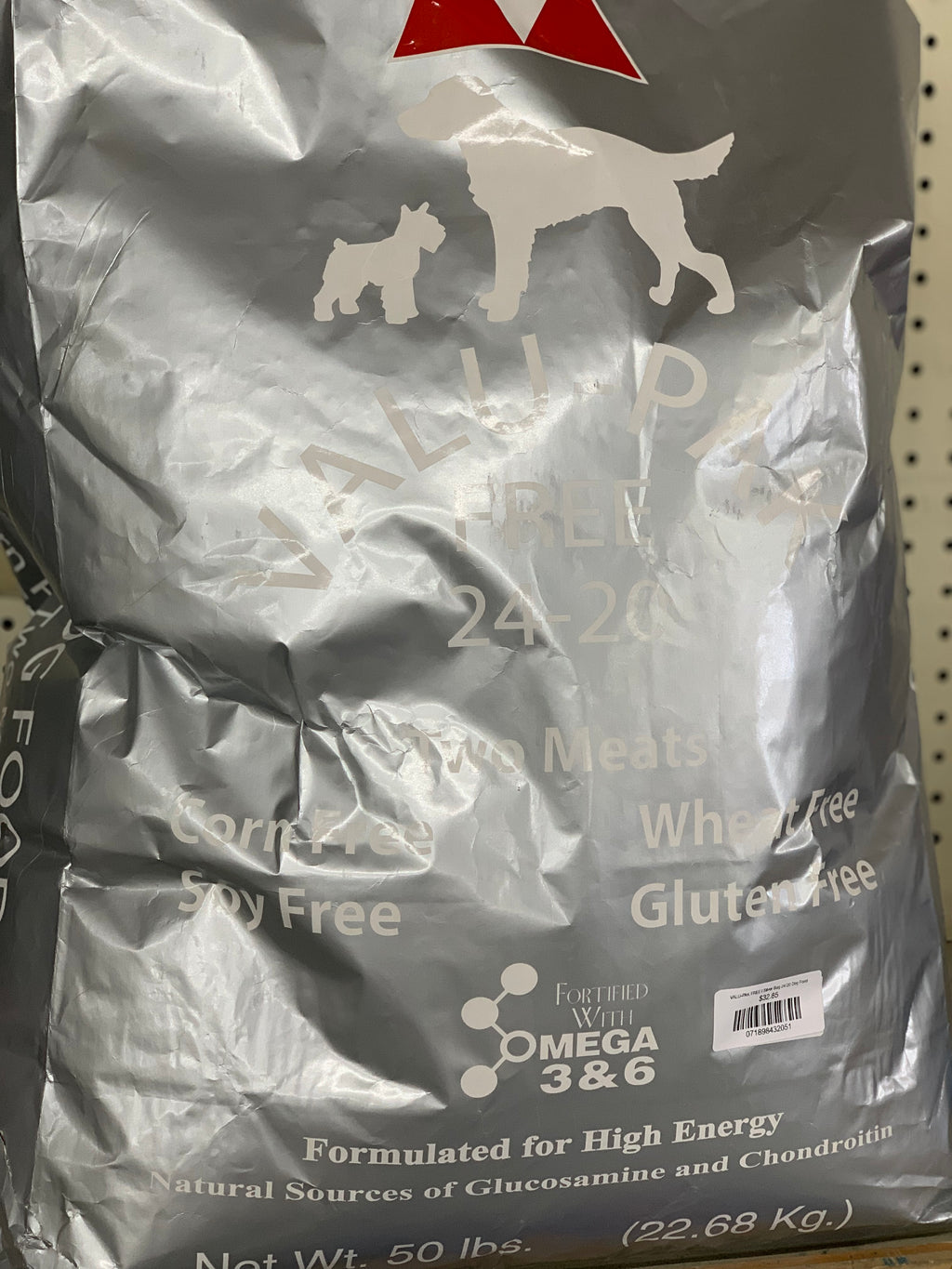 VALU PAK FREE l Silver Bag 24 20 Dog Food