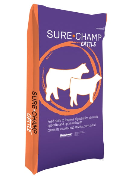 Biozyme l Sure Champ Cattle Pellet 50lb bag